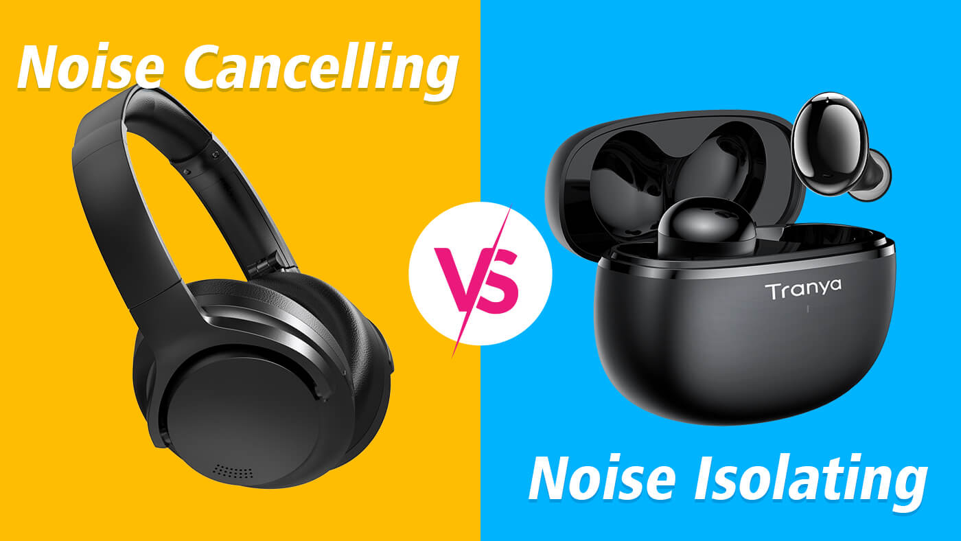 Noise Cancelling vs. Noise Isolating!